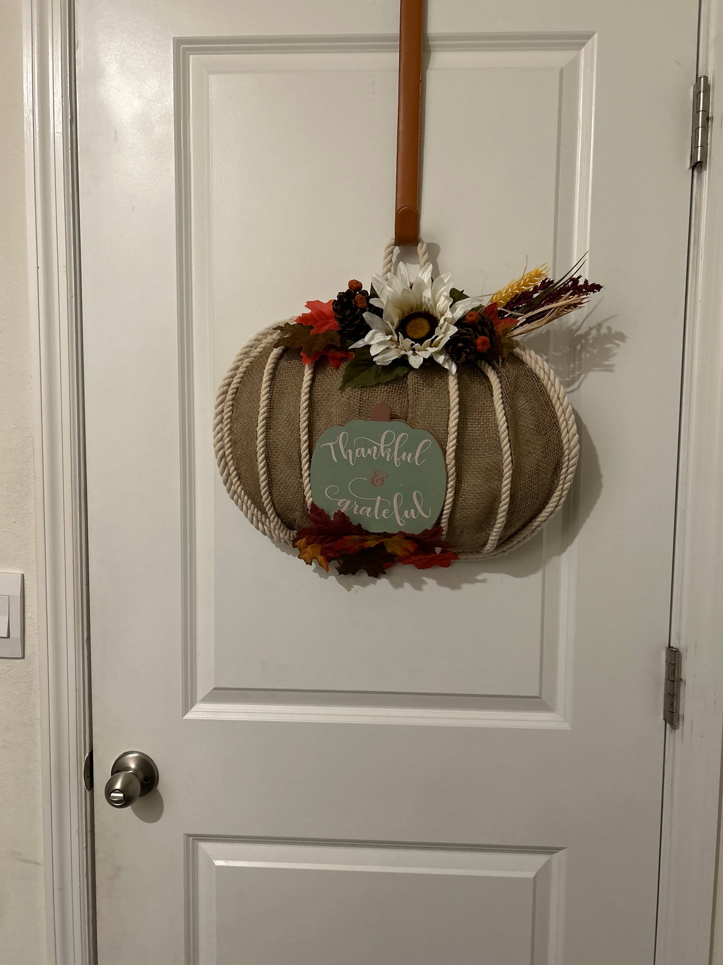 Pumpkin Wreath