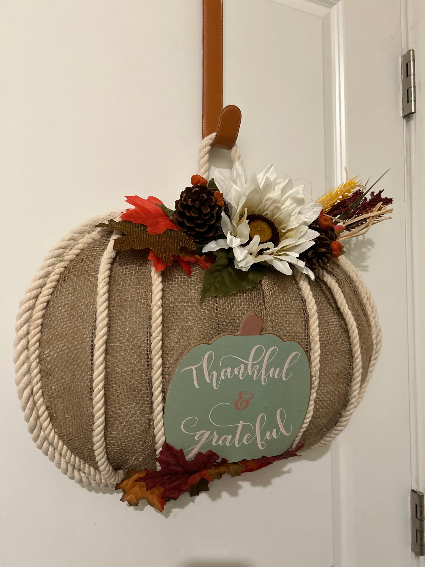 Pumpkin Wreath