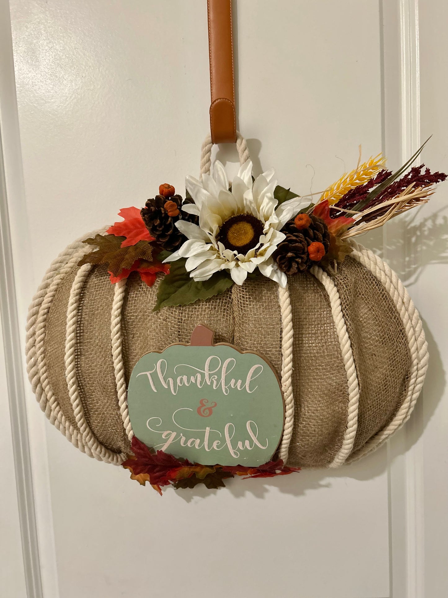 Pumpkin Wreath