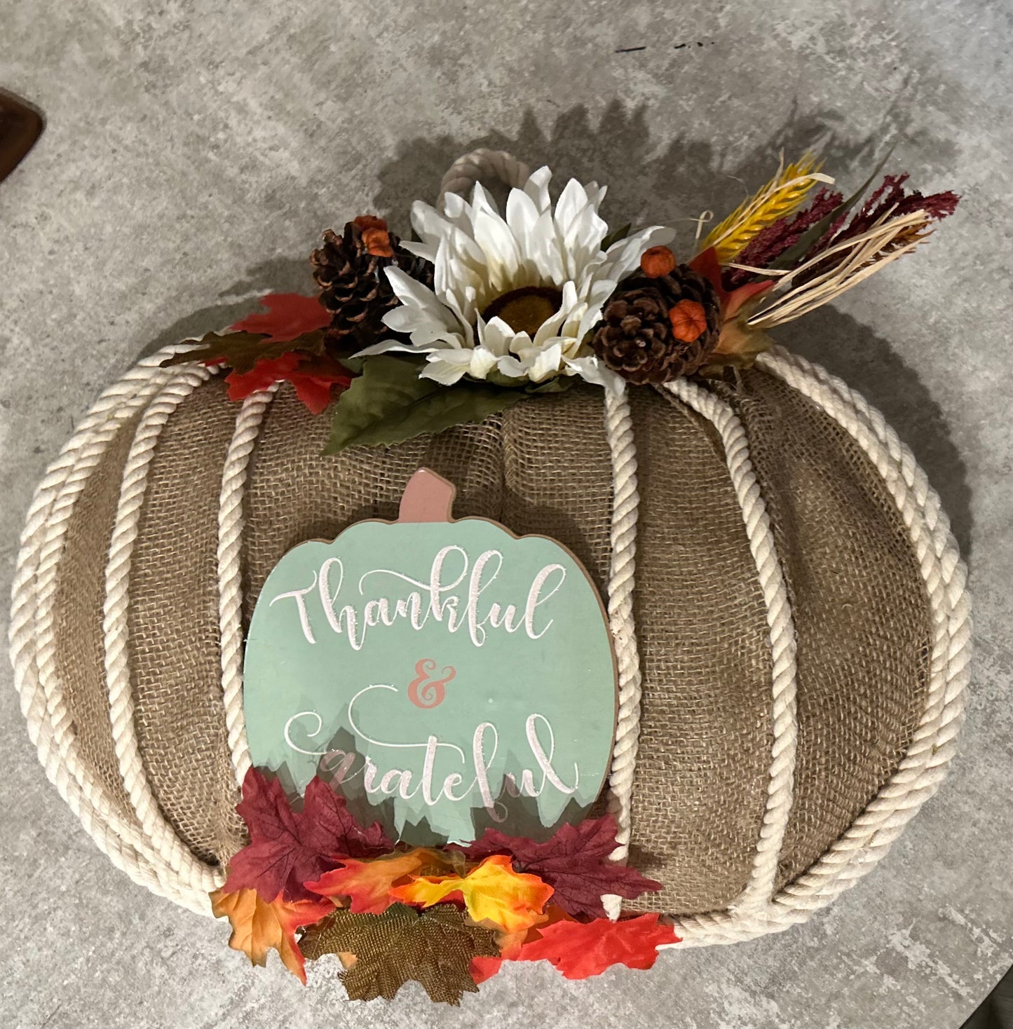 Pumpkin Wreath